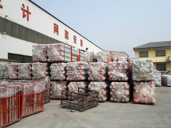 襄阳网架成品待发